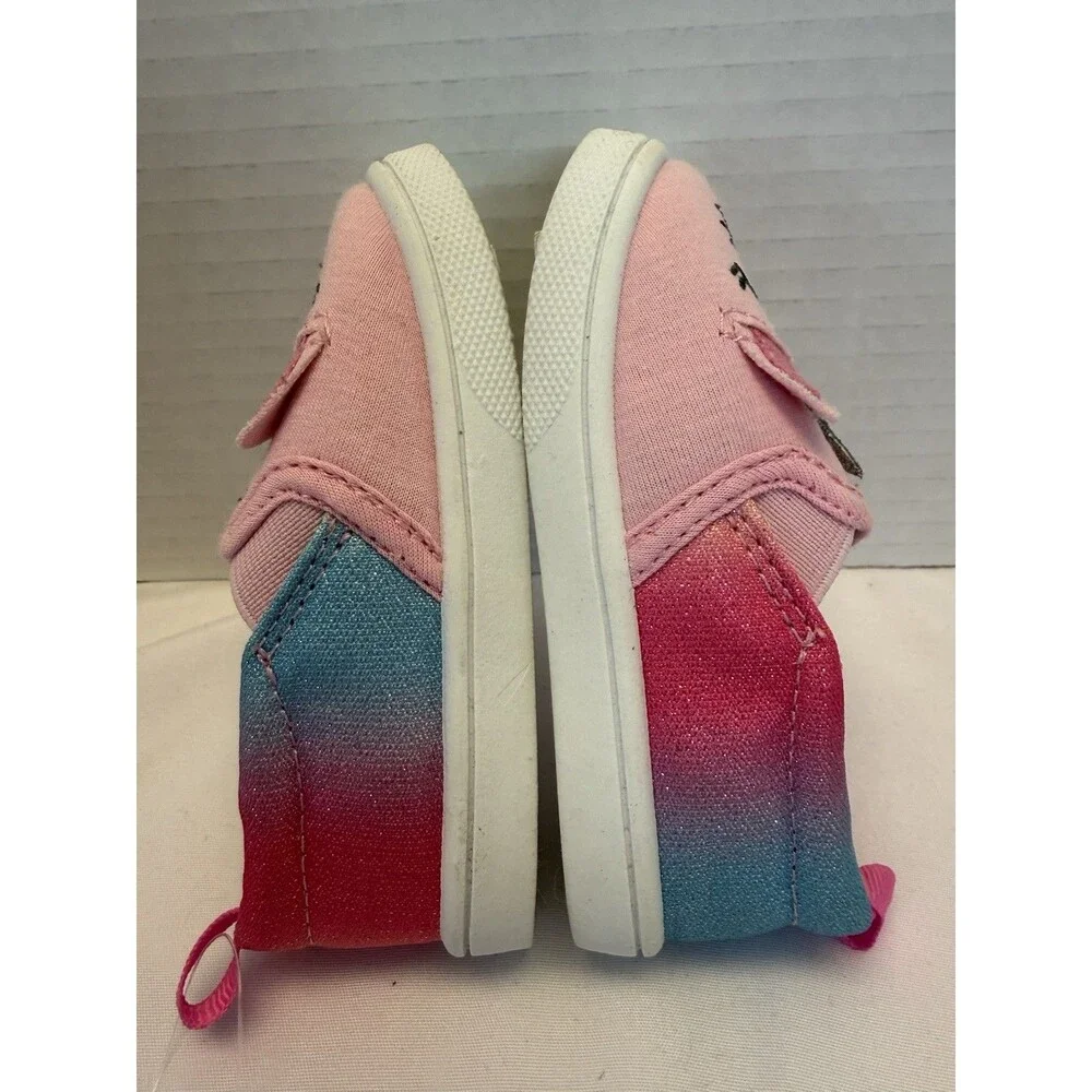 Wonder Nation Infant & Toddler Girl’s 3D Cat Critter Slip-on Shoe, Size 3 New